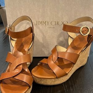 Jimmy Choo Aleili 100 - leather sandal
